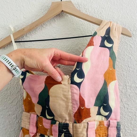 FARM Rio Abstract One-Shoulder Jumpsuit - Picture 10 of 16